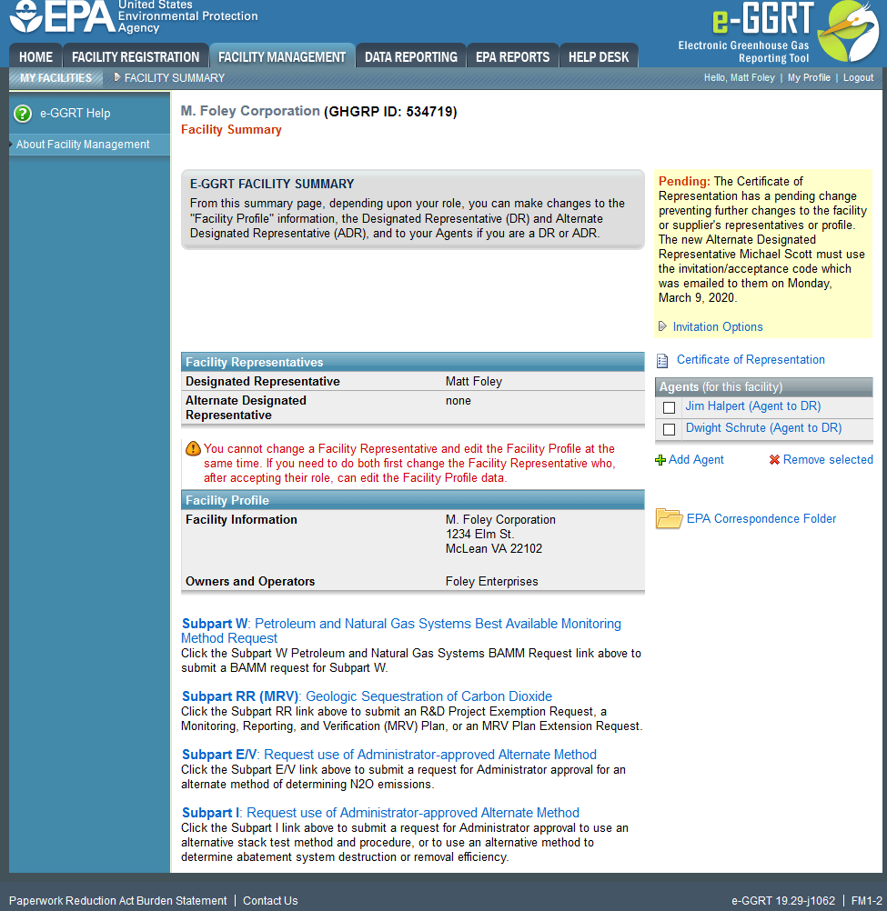 "Invitation Options" link image